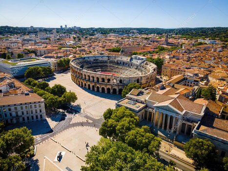 Rues et monuments emblématiques de Nîmes liés à la famille JOUVE